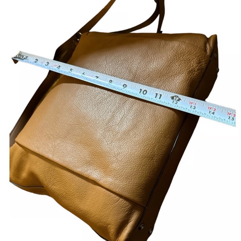 Aimee Kestenberg Tan Leather Men's Bag - Picture 10 of 12